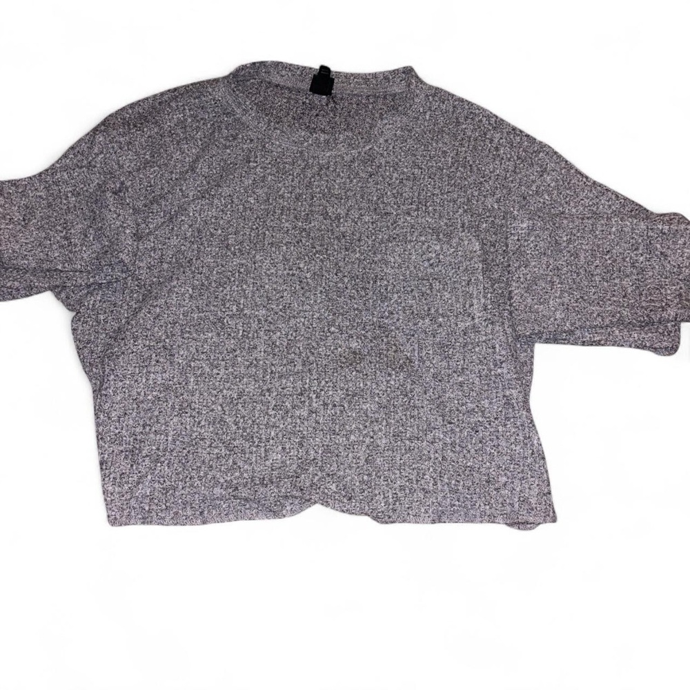 Wild Fable Heather Gray Crop Top